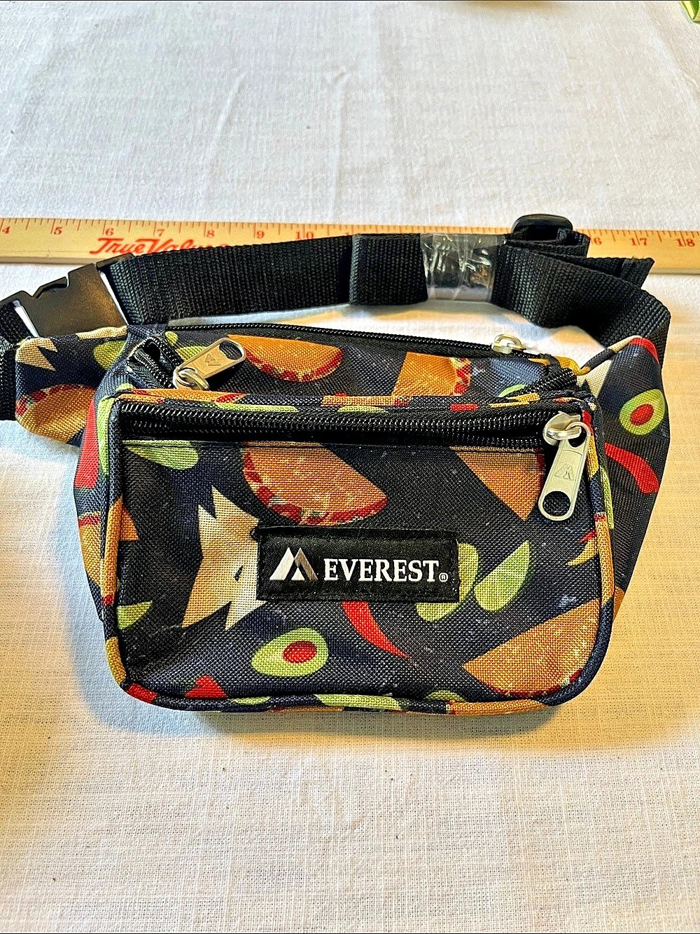 Everest Signature Pattern Waist Pack - Tacos Printed Belt Bag